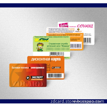 2014 Christmas Promotion Customized Loyalty Card (ZDB03)
